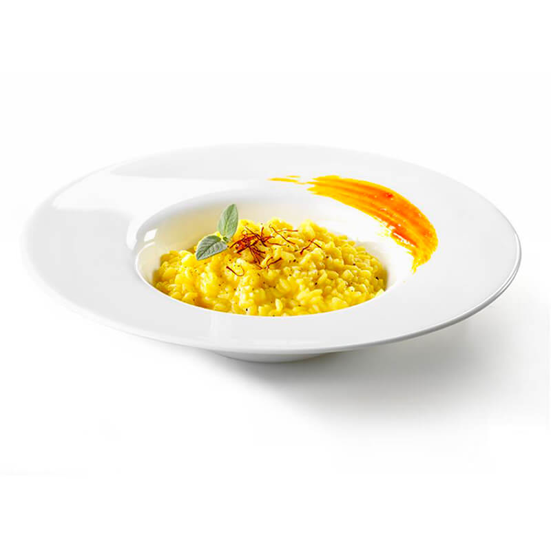 Bormioli Rocco Grangusto Ronda Piatto Portata In Vetro Opale Set 6 Pz