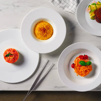Bormioli Rocco Grangusto Ronda Piatto Portata In Vetro Opale Set 6 Pz