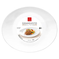 31 7 Cm Bormioli Rocco Grangusto Piatto Bistecca In Vetro Opale Temperato Set 6 Pz