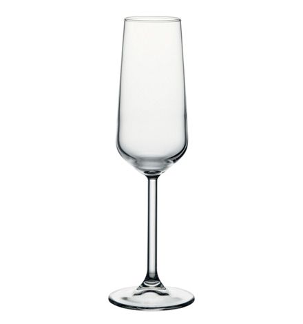 19 5 Cl Pasabahce Allegra Calice Flute In Vetro Set 6 Pezzi