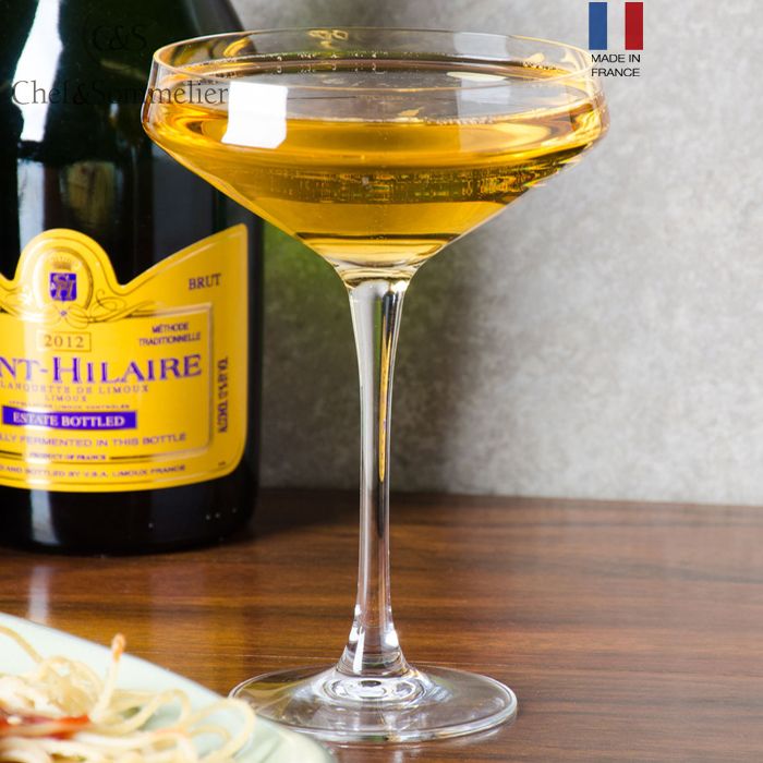 30 Cl Chef And Sommelier Cabernet Coppa Champagne In Vetro Set 6 Pezzi