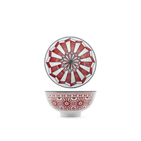 12 cm - H&H Nomad Bruno Barbieri Coppa Poke Texture Assortite In Porcellana Premium - Set 6 Pz