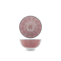 12 cm - H&H Nomad Bruno Barbieri Coppa Poke Texture Assortite In Porcellana Premium - Set 6 Pz
