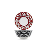 16 cm - H&H Nomad Bruno Barbieri Coppa Poke Texture Assortite In Porcellana Premium - Set 6 Pz