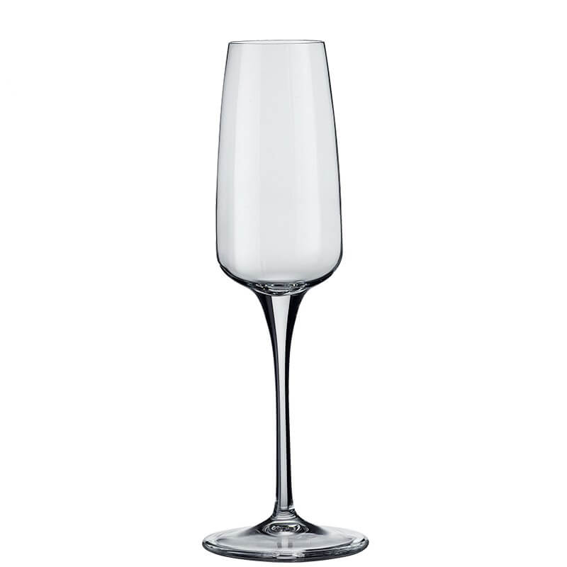 23 Cl Bormioli Rocco Aurum Calice Flute In Vetro Set 6 Pezzi