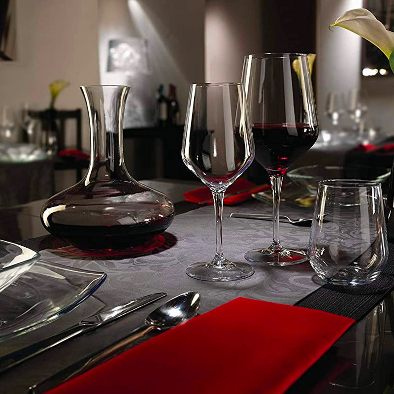 65 Cl Bormioli Rocco Electra Calice Vino Rosso In Vetro Set 6 Pezzi