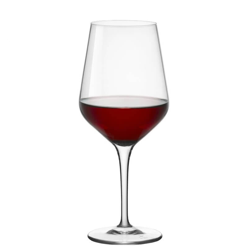 65 Cl Bormioli Rocco Electra Calice Vino Rosso In Vetro Set 6 Pezzi