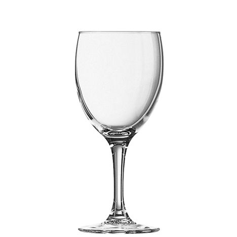 14 Cl Arcoroc Elegance Calice Vino Bianco In Vetro Set 12 Pezzi