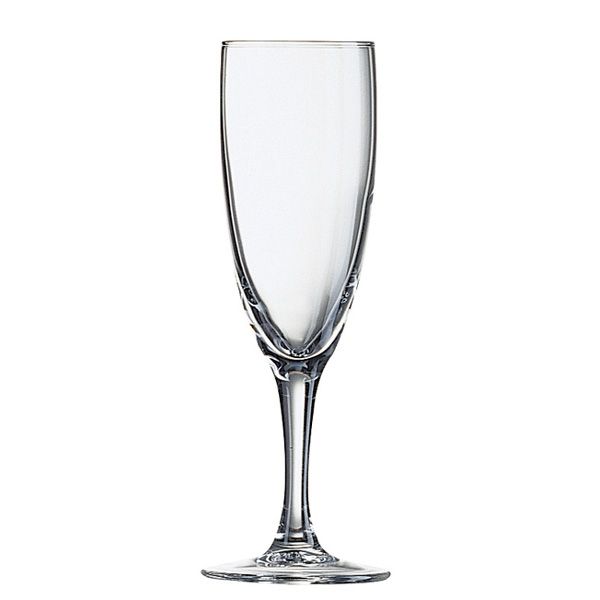 17 Cl Arcoroc Elegance Calice Flute In Vetro Set 12 Pezzi