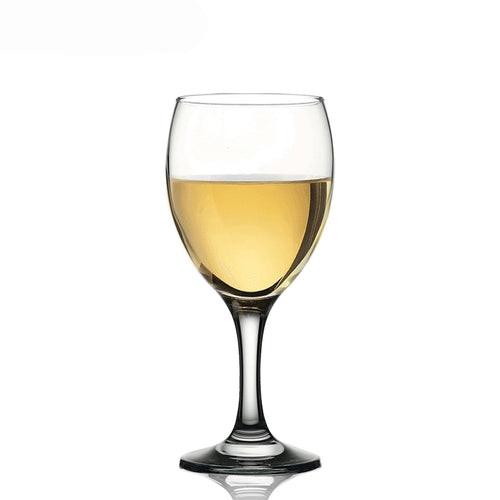 19 5 Cl Pasabahce Imperial Calice Vino Bianco In Vetro Set 12 Pezzi