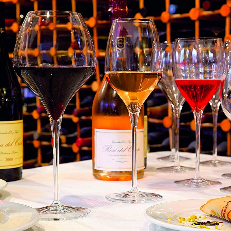 46 Cl Bormioli Luigi Magnifico Calice Degustazione In Vetro Set 6 Pezzi