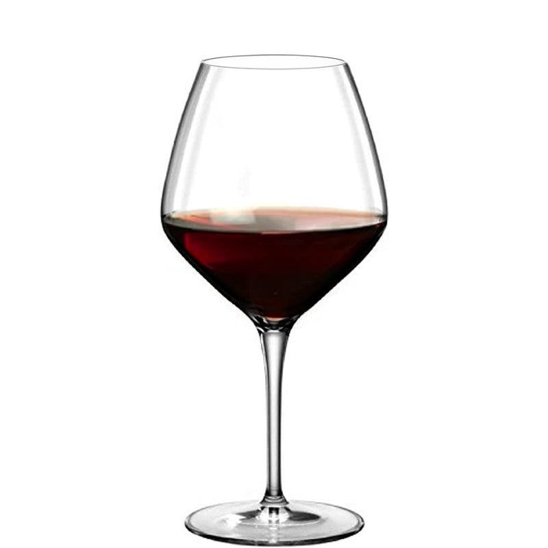 80 Cl Bormioli Luigi Atelier Calice Vino Rosso In Vetro Set 6 Pezzi
