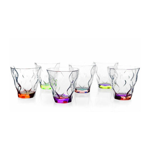 7 Cl Rcr Riflessi Bicchiere Liquore In Vetro Set 6 Pezzi