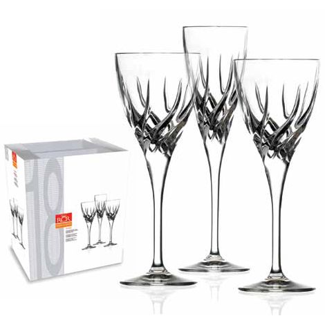 Rcr Trix Set Calici In Vetro Set 18 Pezzi