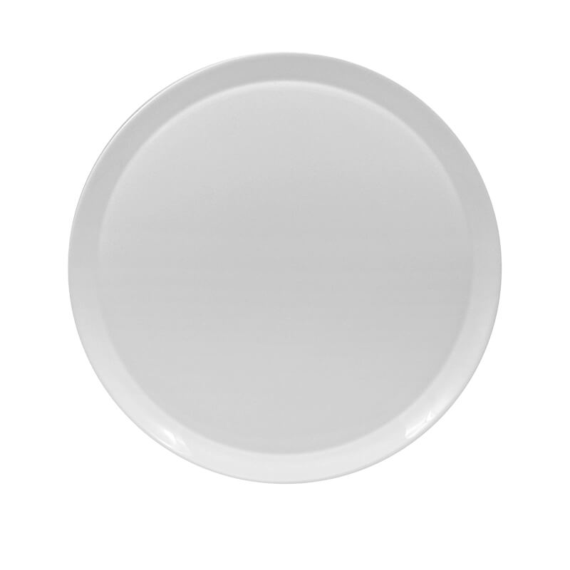 33 Cm Bormioli Rocco Grangusto Piatto Pizza In Vetro Opale Temperato Set 6 Pz