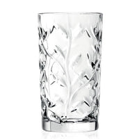 36 Cl Rcr Laurus Bicchiere Bibita In Vetro Set 6 Pezzi