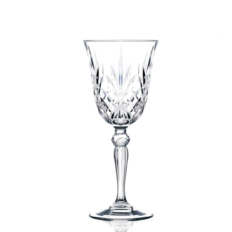 16 Cl Rcr Melodia Calice Sherry In Vetro Set 6 Pezzi