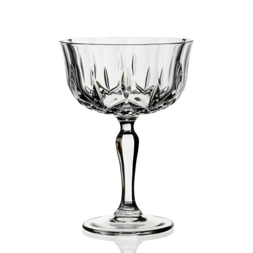 24 Cl Rcr Opera Coppa Champagne In Vetro Set 6 Pezzi