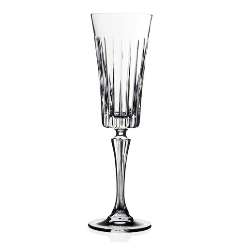21 Cl Rcr Timeless Calice Flute In Vetro Set 6 Pezzi