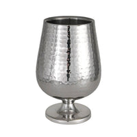 15 cm - Portofino Double Wall Rinfrescatore Portabottiglie Rialzato In Acciaio Satinato