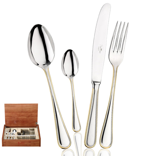 Pintinox Sirio Servizio Posate In Acciaio Inox Set 24 Pz