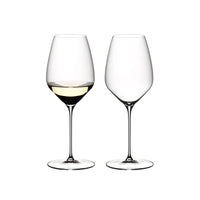 19 5 Cl Riedel Veloce Calice Degustazione Riesling In Vetro Set 2 Pezzi