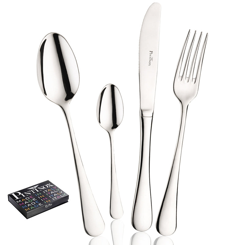 Pintinox Stresa Servizio Posate In Acciaio Inox Set 75 Pz