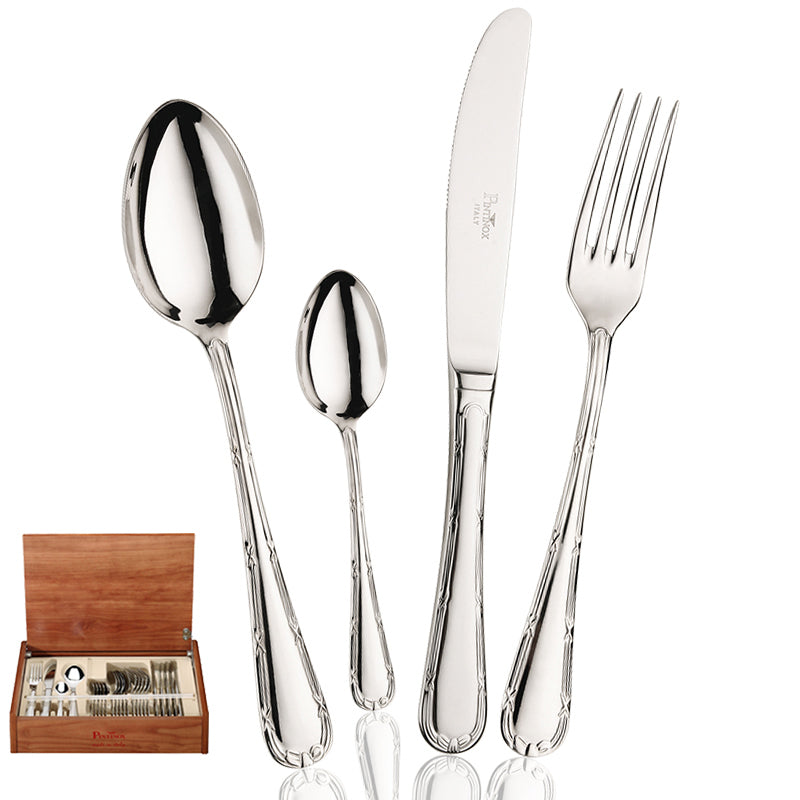 Pintinox Filet Servizio Posate In Acciaio Inox Set 24 Pz