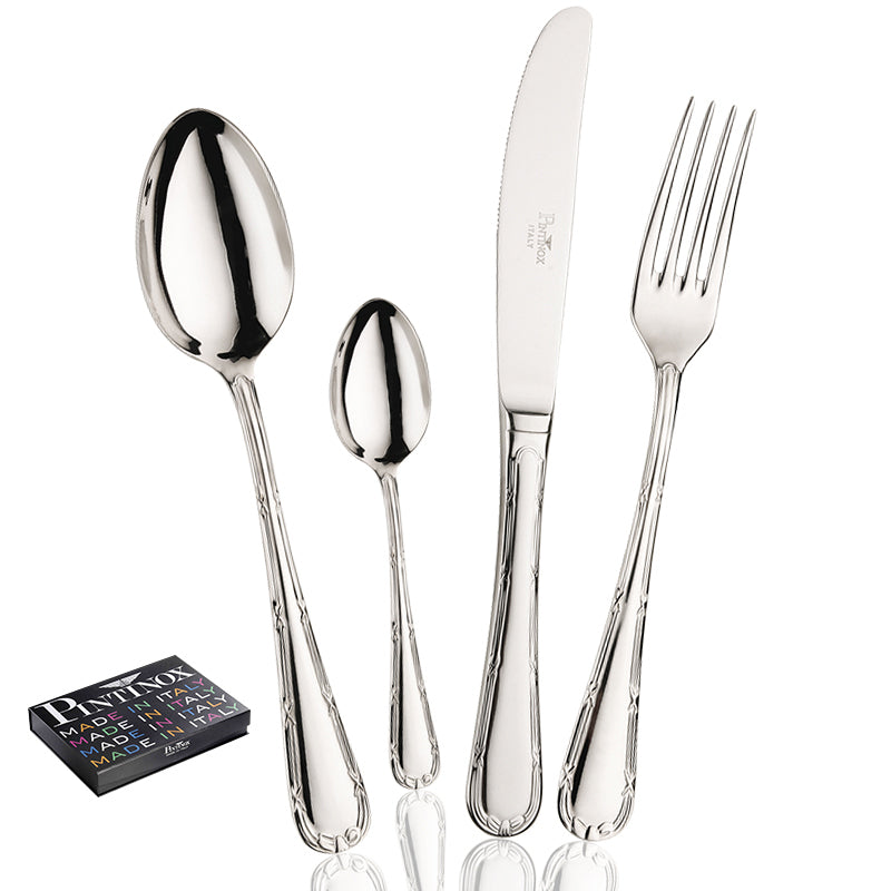 Pintinox Filet Servizio Posate In Acciaio Inox Set 75 Pz