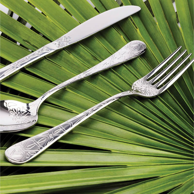 Abert Tattoo Coltello Tavola In Acciaio Inox Set 12 Pz