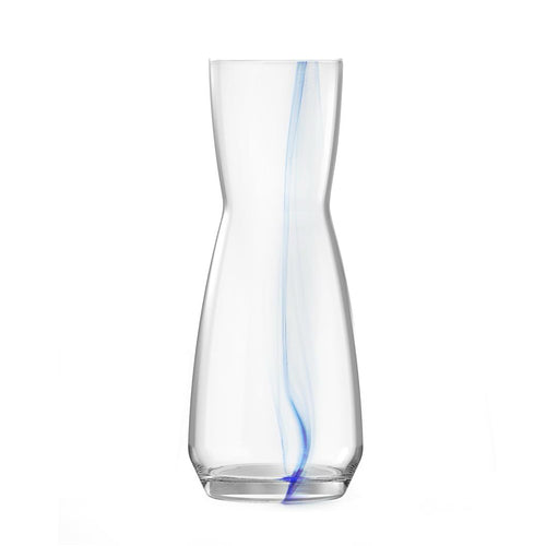 1.05 Litri - Leerdam Crisal Azurine Caraffa In Vetro Set 6 Pz