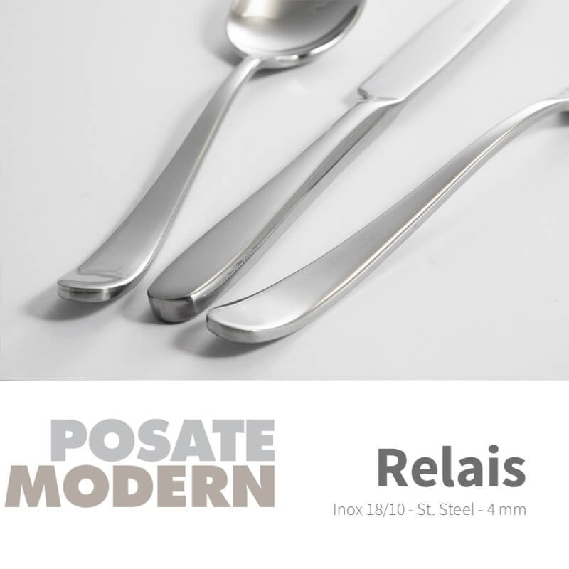 Abert Relais Coltello Tavola In Acciaio Inox Set 12 Pz