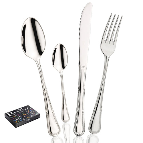 Pintinox Valencia Servizio Posate In Acciaio Inox Set 49 Pz