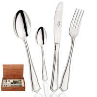 Pintinox Sabrina Servizio Posate In Acciaio Inox Set 24 Pz