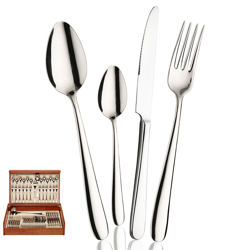 Pintinox Maitre Servizio Posate In Acciaio Inox Set 49 Pz