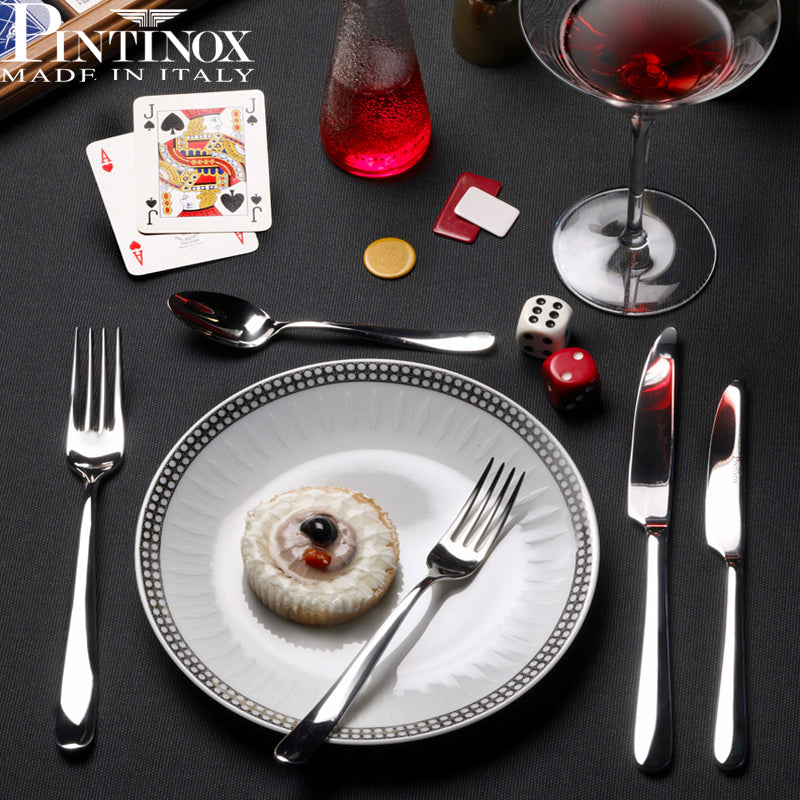 Pintinox Maitre Servizio Posate In Acciaio Inox Set 49 Pz