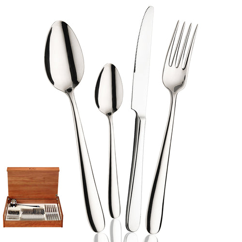 Pintinox Maitre Servizio Posate In Acciaio Inox Set 24 Pz