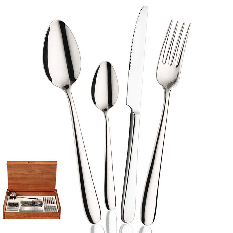 Pintinox Maitre Servizio Posate In Acciaio Inox Set 24 Pz