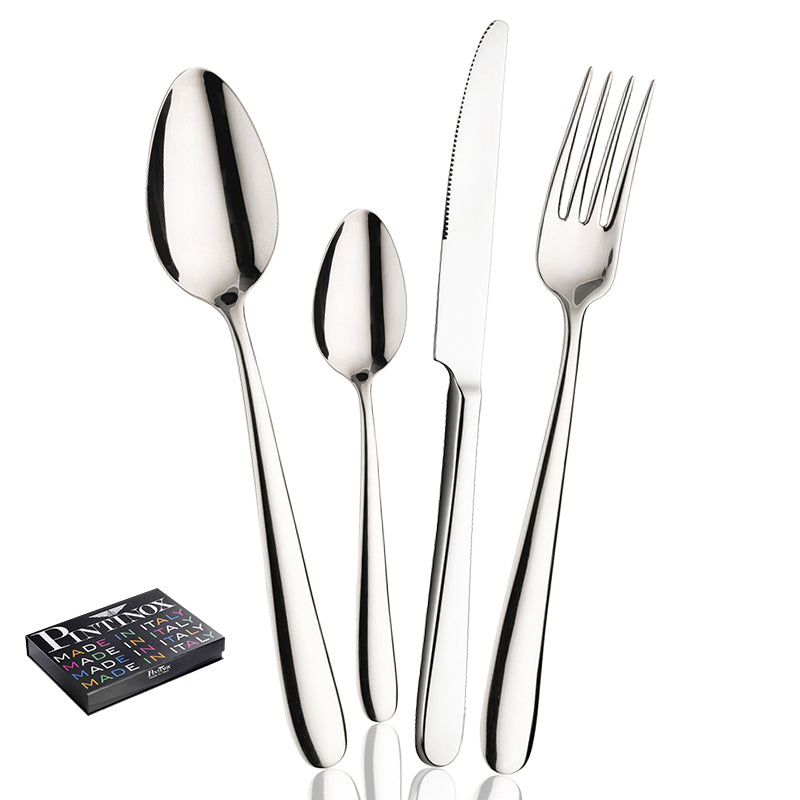 Pintinox Maitre Servizio Posate In Acciaio Inox Set 49 Pz