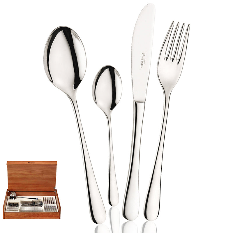 Pintinox Hotel Servizio Posate In Acciaio Inox Set 49 Pz