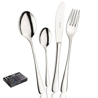 Pintinox Hotel Servizio Posate In Acciaio Inox Set 24 Pz