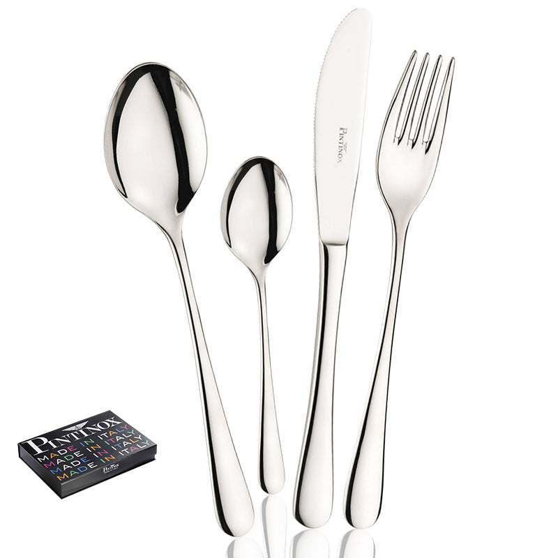 Pintinox Hotel Servizio Posate In Acciaio Inox Set 24 Pz