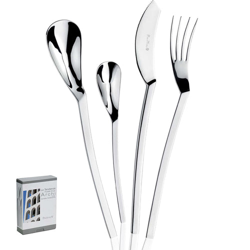 Pintinox Archi Servizio Posate In Acciaio Inox Set 24 Pz