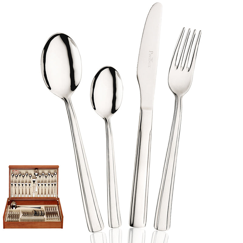 Pintinox Aida Servizio Posate In Acciaio Inox Set 75 Pz