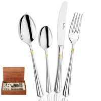 Pintinox Bernini Servizio Posate In Acciaio Inox Set 24 Pz