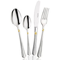 Pintinox Bernini Servizio Posate In Acciaio Inox Set 24 Pz