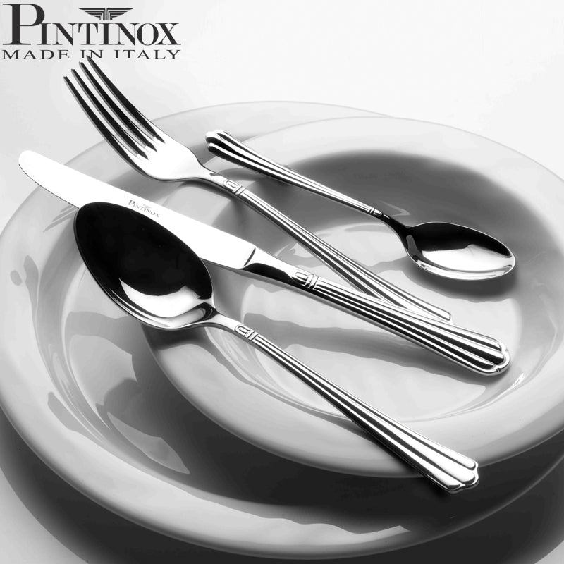 Pintinox Bernini Servizio Posate In Acciaio Inox Set 126 Pz