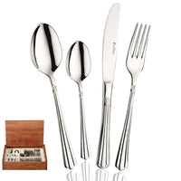 Pintinox Bernini Servizio Posate In Acciaio Inox Set 24 Pz