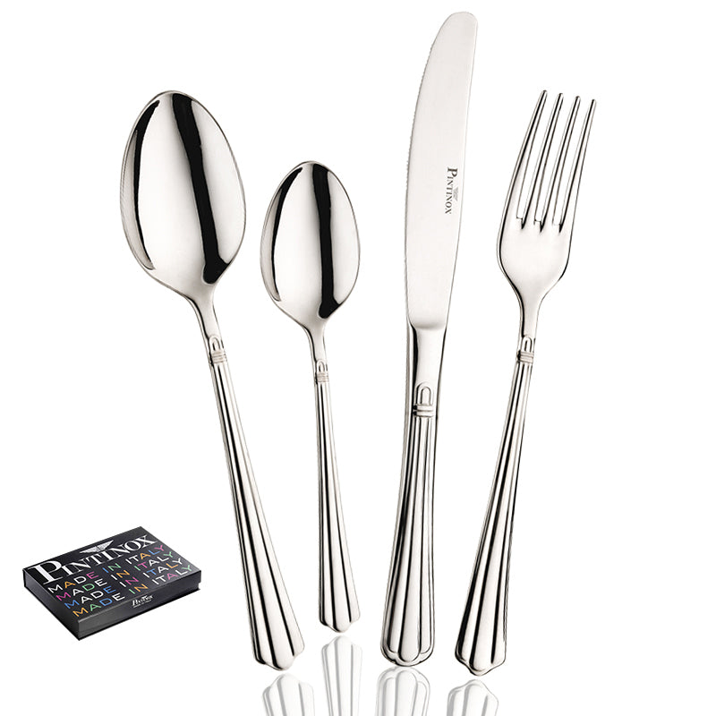 Pintinox Bernini Servizio Posate In Acciaio Inox Set 75 Pz