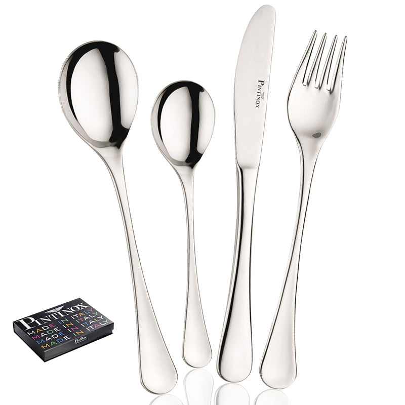 Pintinox Solaris Servizio Posate In Acciaio Inox Set 75 Pz
